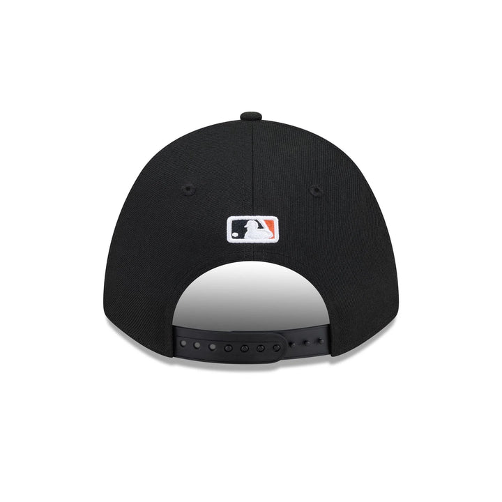 San Francisco Giants MLB26 Hall of Fame 9FORTY M Crown Snapback New Era Black/Orange