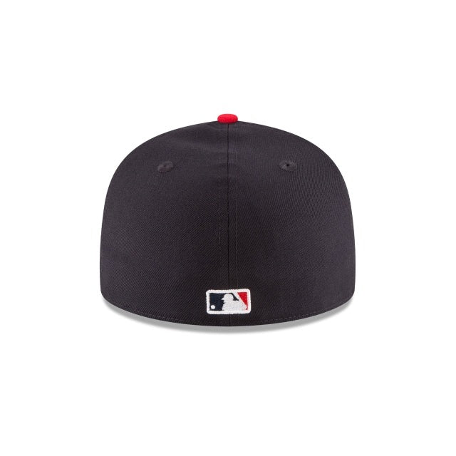 Atlanta Braves MLB World Series Wool 59FIFTY Fitted New Era Navy/Red