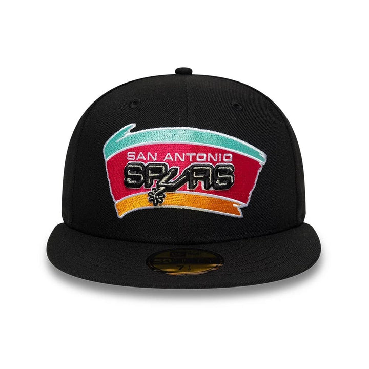San Antonio Spurs NBA Hardwood Classic 59FIFTY Fitted New Era Black