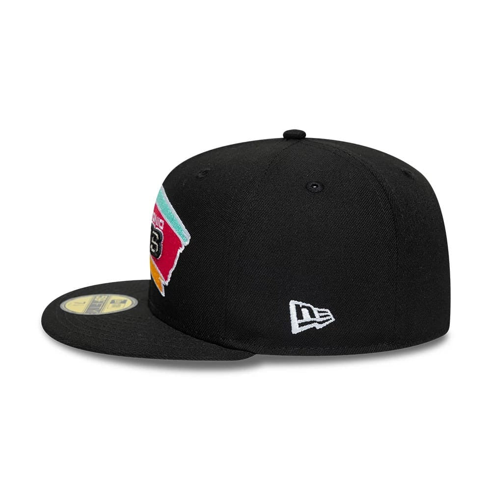 San Antonio Spurs NBA Hardwood Classic 59FIFTY Fitted New Era Black