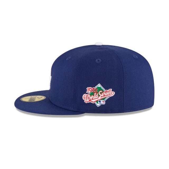 Los Angeles Dodgers MLB World Series Wool 59FIFTY Fitted New Era Blue