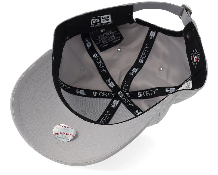 New York Yankees MLB Flawless 9Forty Strapback New Era Grey