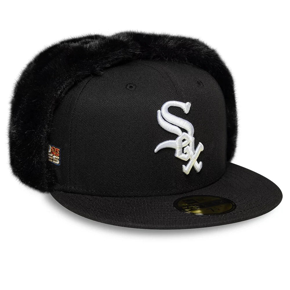 Chicago White Sox MLB World Series Dog Ear 59FIFTY Fitted New Era Black/White