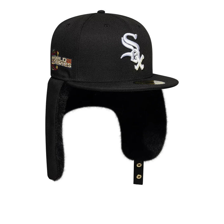 Chicago White Sox MLB World Series Dog Ear 59FIFTY Fitted New Era Black/White