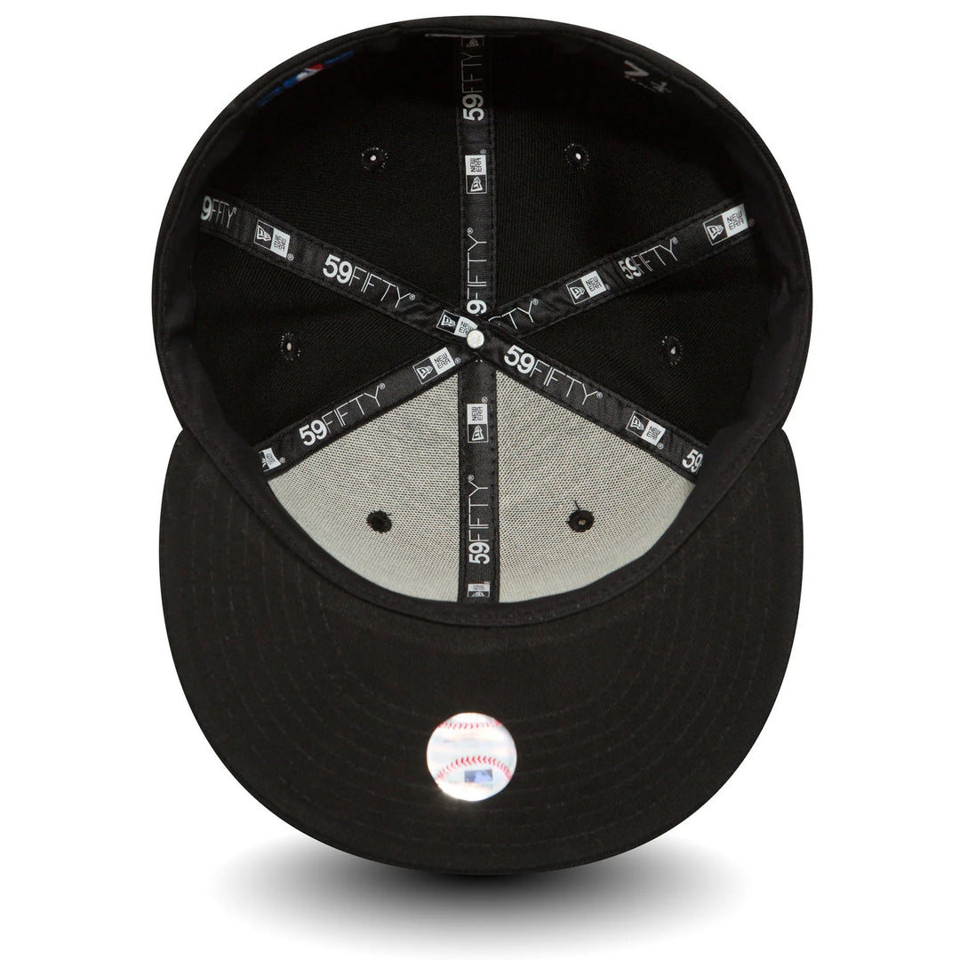 New York Yankees MLB League Essential 59FIFTY Fitted Cap New Era Black/White