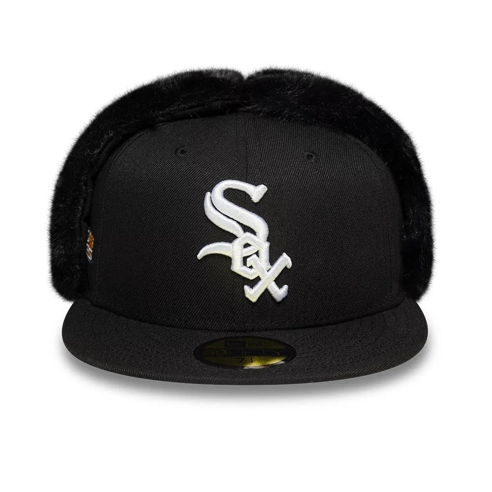 Chicago White Sox MLB World Series Dog Ear 59FIFTY Fitted New Era Black/White