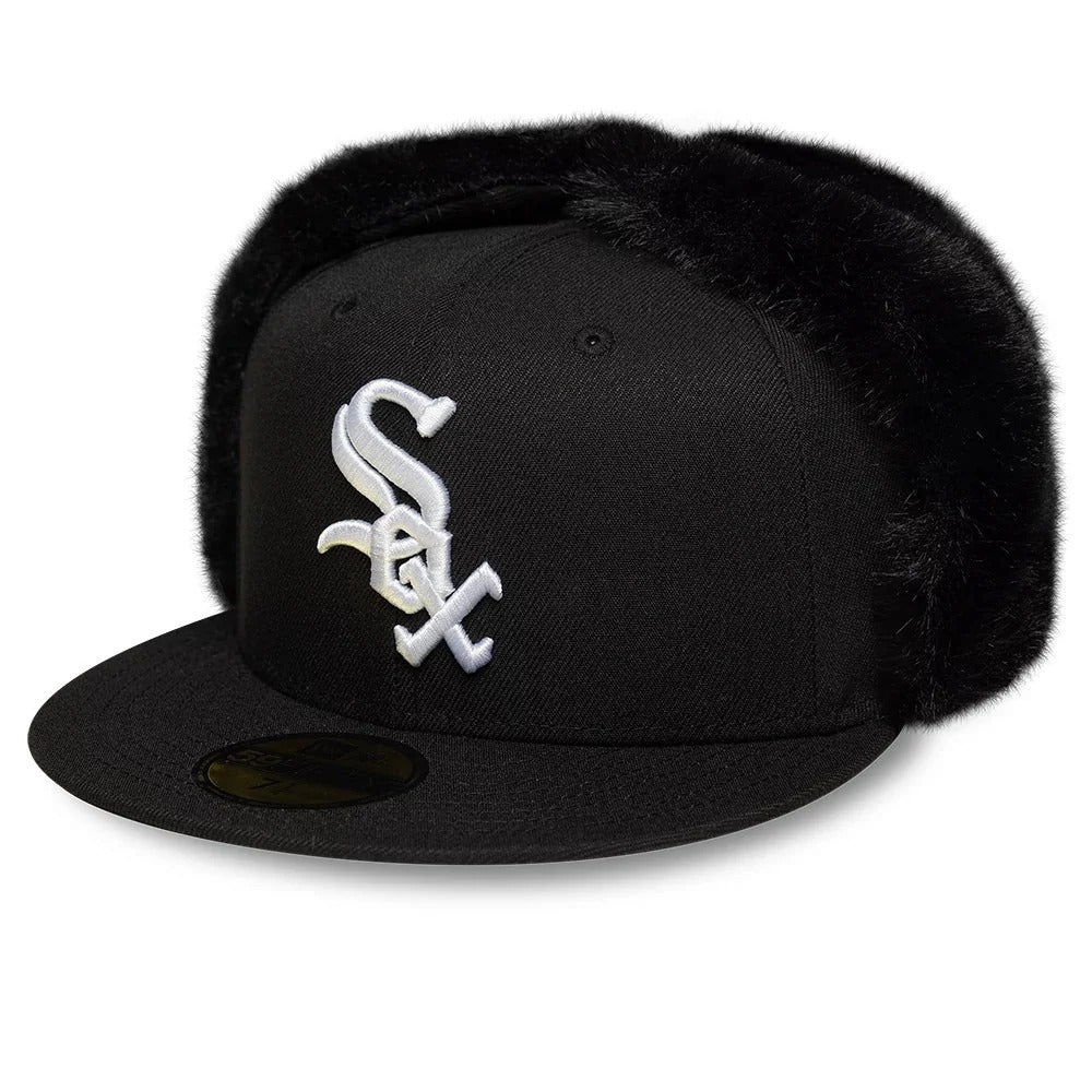 Chicago White Sox MLB World Series Dog Ear 59FIFTY Fitted New Era Black/White