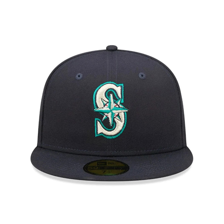 Seattle Mariners MLB AC Perf 59Fifty Fitted New Era Navy Blue