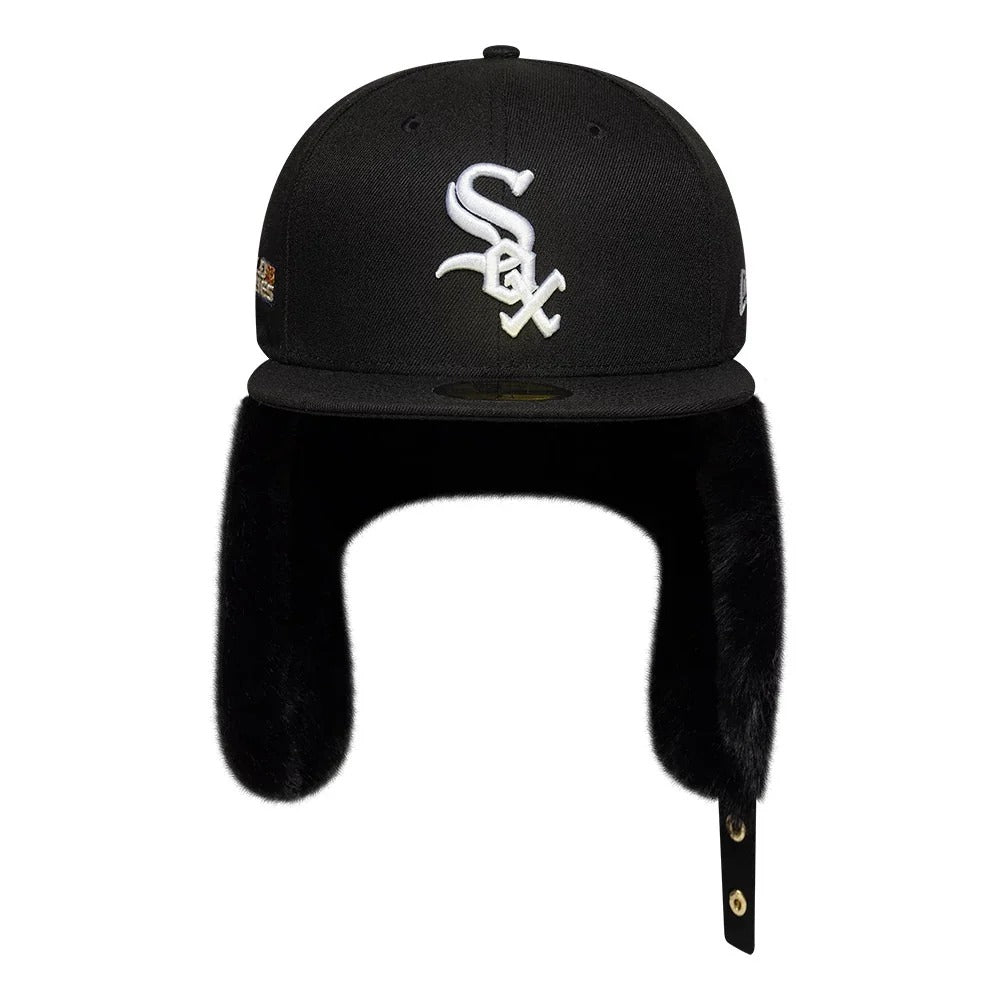 Chicago White Sox MLB World Series Dog Ear 59FIFTY Fitted New Era Black/White
