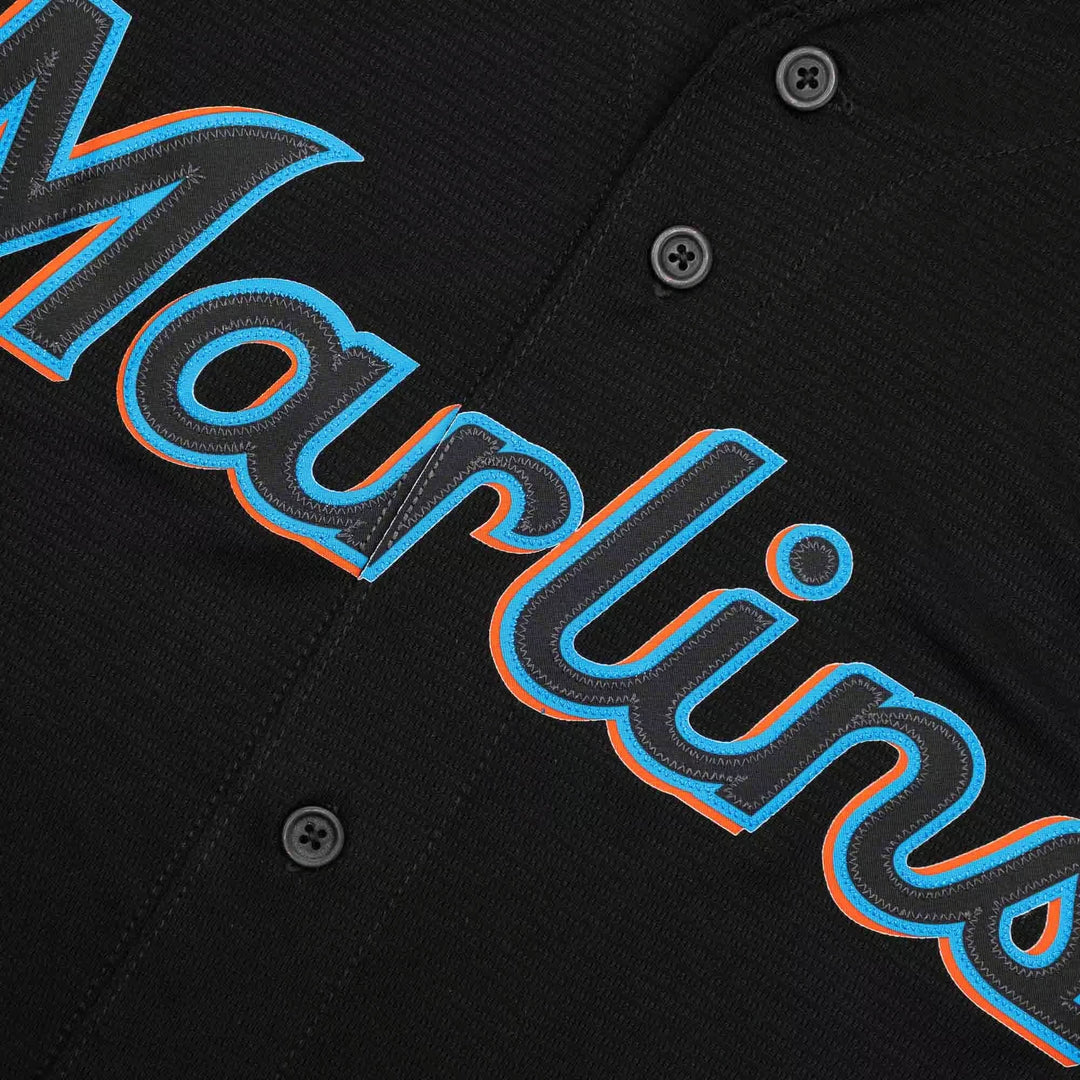 Miami Marlins MLB Road Game Jersey Nike