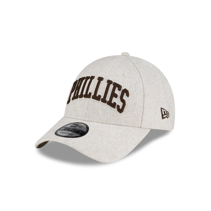Philadelphia Phillies MLB Wordmark 9FORTY Snapback New Era Grey
