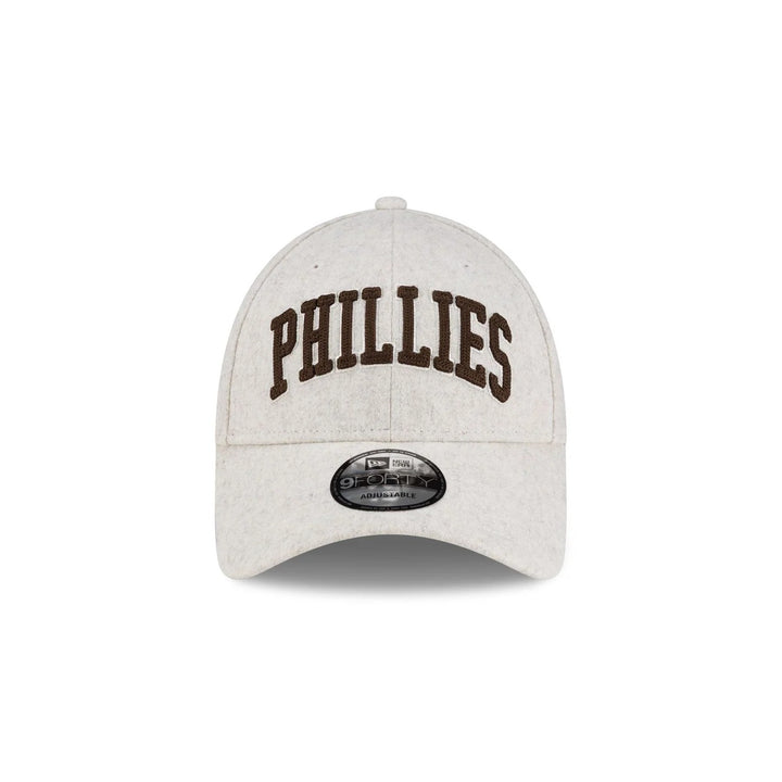 Philadelphia Phillies MLB Wordmark 9FORTY Snapback New Era Grey