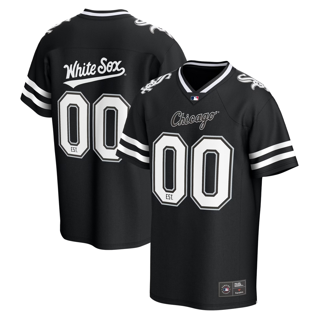 Chicago White Sox MLB Lifestyle Football Jersey Fanatics Black