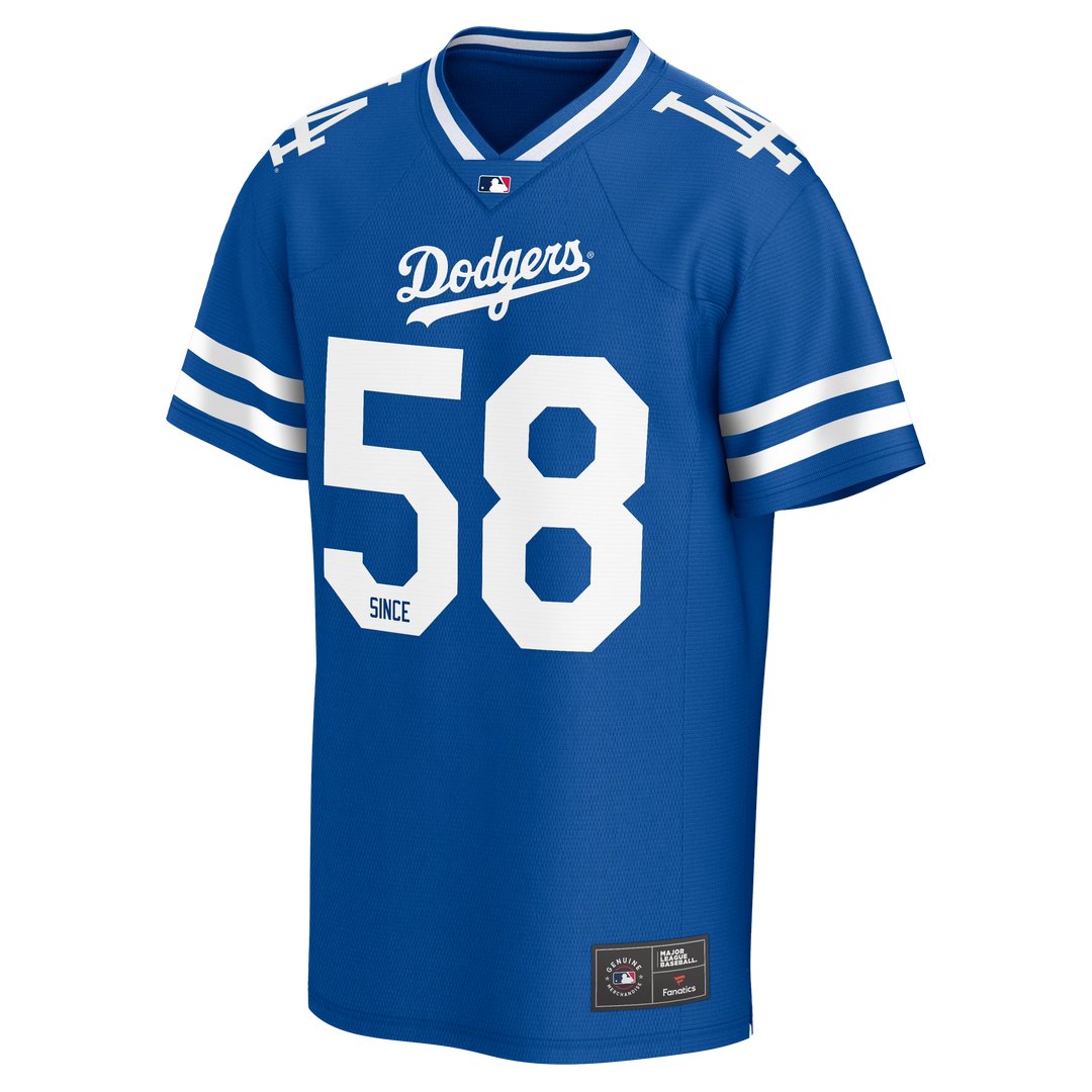 Los Angeles Dodgers MLB Lifestyle Football Jersey Fanatics Blue