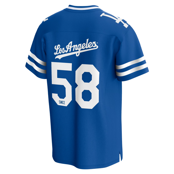 Los Angeles Dodgers MLB Lifestyle Football Jersey Fanatics Blue