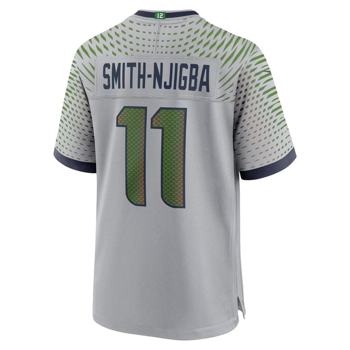 Smith-njigba Seattle Seahawks NFL Rivalries Game Jersey Nike Grey/Green