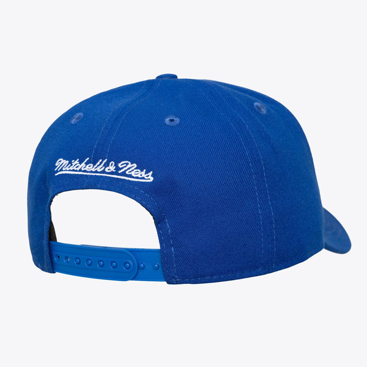 Golden State Warriors NBA Legacy Made Champ Pro Pinch Snapback Mitchell &amp; Ness Blue
