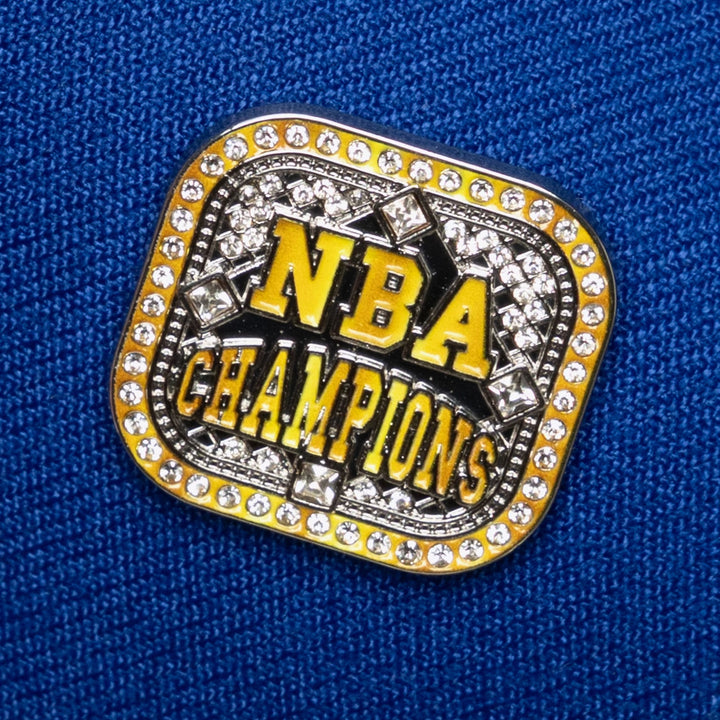 Golden State Warriors NBA Legacy Made Champ Pro Pinch Snapback Mitchell &amp; Ness Blue