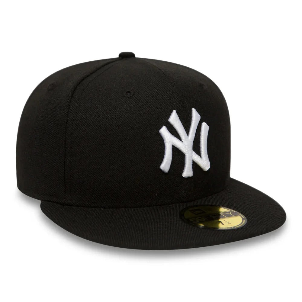 New York Yankees MLB League Essential 59FIFTY Fitted Cap New Era Black/White