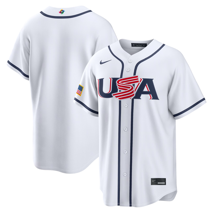 USA World Baseball Classic MLB Home Stadium Jersey Nike