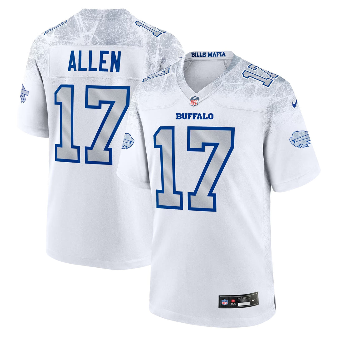 Josh Allen Buffalo Bills NFL Rivalries Game Jersey Nike White/Grey