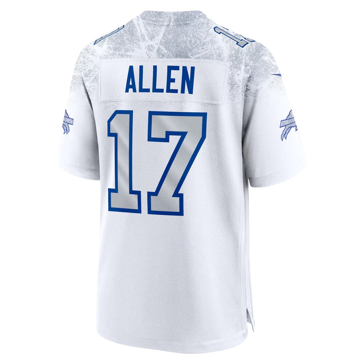 Josh Allen Buffalo Bills NFL Rivalries Game Jersey Nike White/Grey