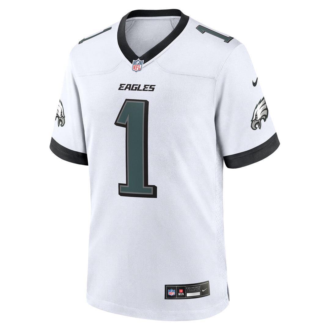 Jalen Hurts Philadelphia Eagles Nike Game Jersey Road Nike