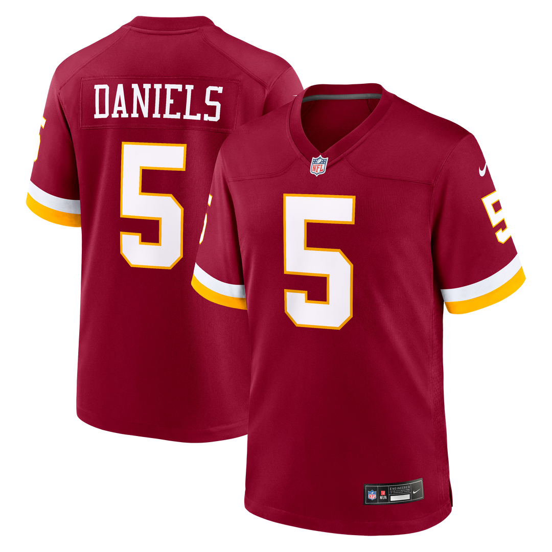Jayden Daniels Washington Commanders 2026 Home NFL Game Jersey Nike