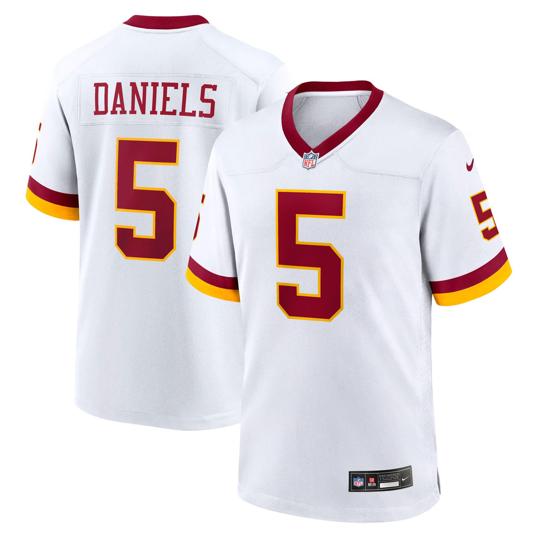 Jayden Daniels Washington Commanders 2026 Road NFL Game Jersey Nike