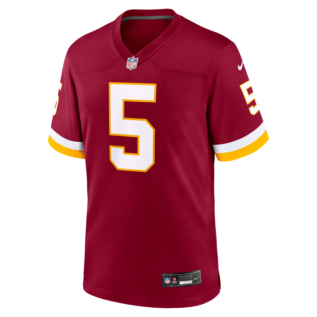 Jayden Daniels Washington Commanders 2026 Home NFL Game Jersey Nike