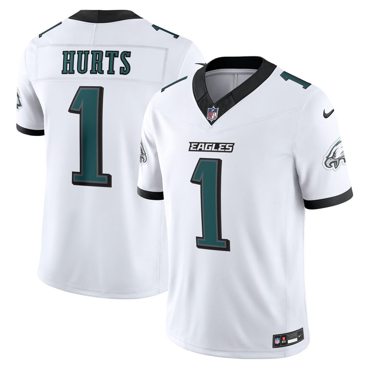 Jalen Hurts Philadelphia Eagles Road NFL Game Jersey Nike