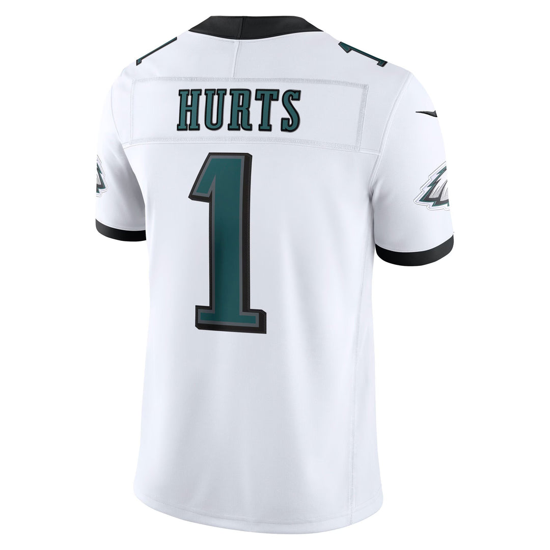 Jalen Hurts Philadelphia Eagles Road NFL Game Jersey Nike