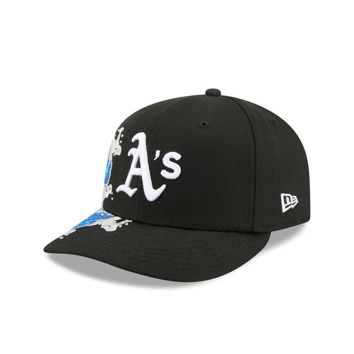 Oakland Athletics MLB Waves 59FIFTY Fitted New Era Black/White