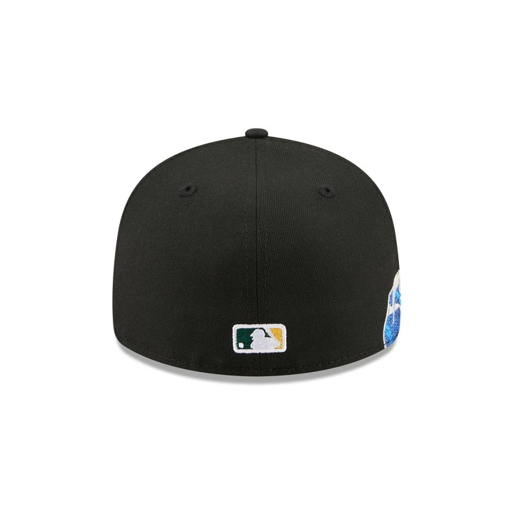 Oakland Athletics MLB Waves 59FIFTY Fitted New Era Black/White