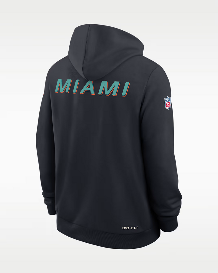 Miami Dolphins Rivalries NFL Dri-FIT Hoodie Nike Black