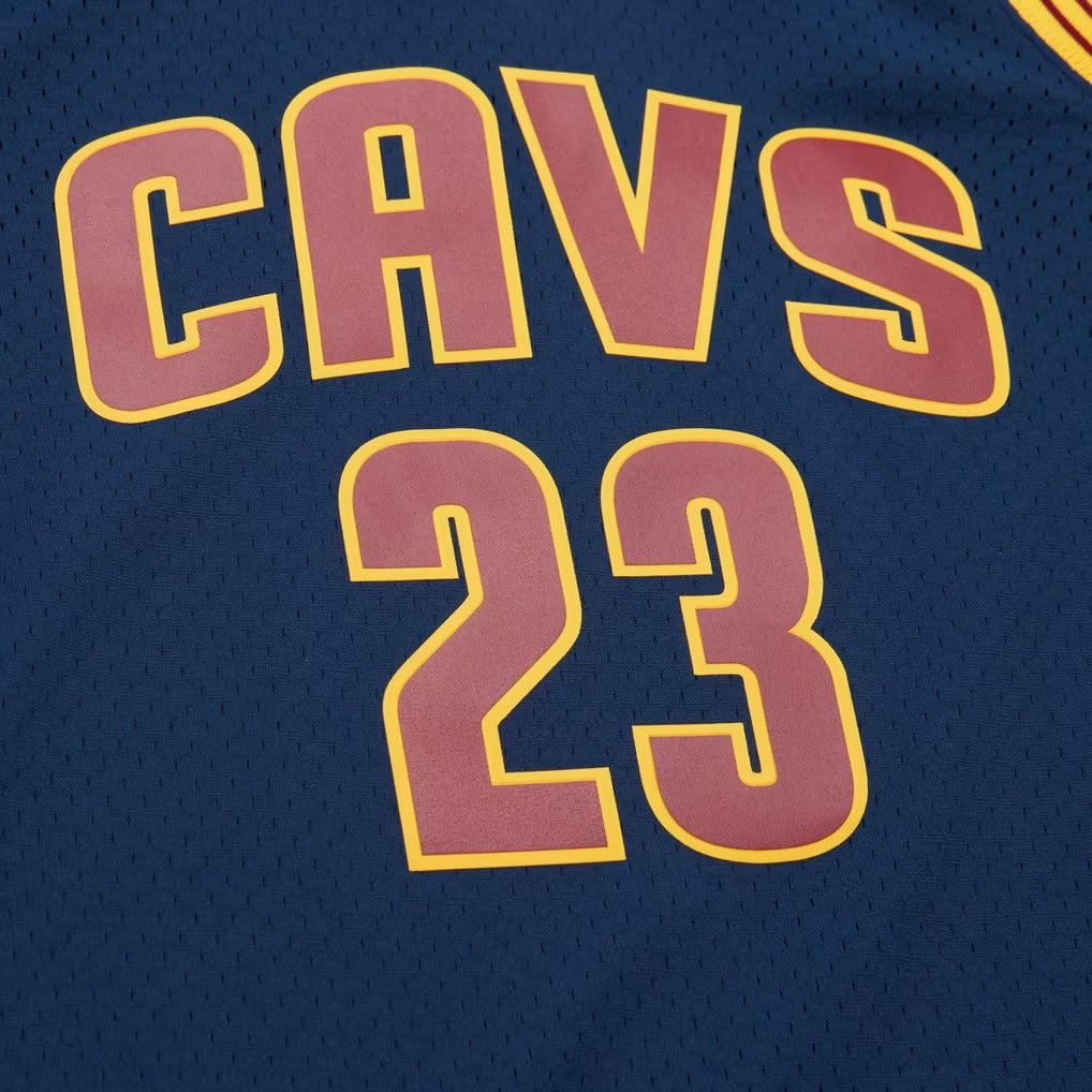Lebron James Cleveland Cavaliers 2015-2016 Alternate NBA Swingman Jersey Mitchell &amp; Ness