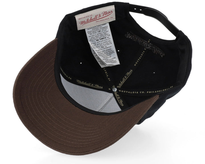 Branded Sporting Pro Pinch Snapback Mitchell &amp; Ness Black/Brown