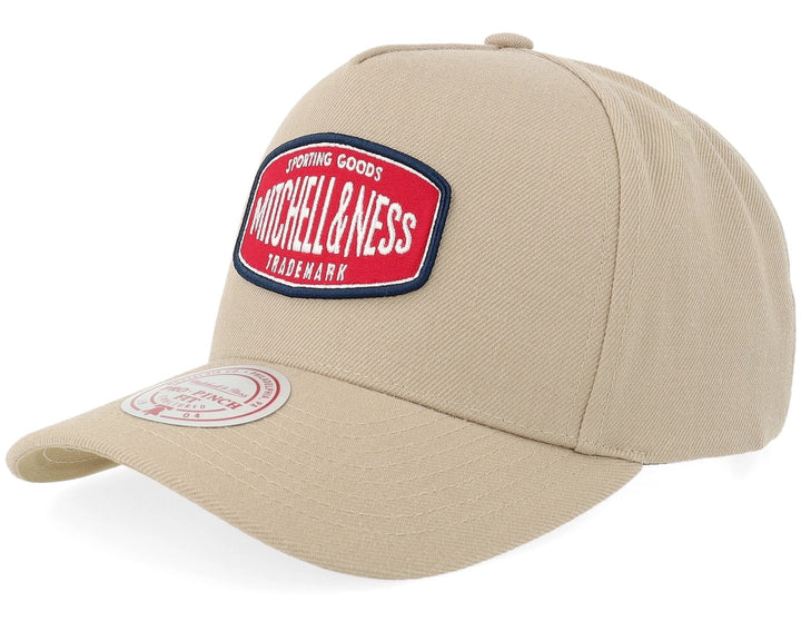 Branded Sporting Pro Pinch Snapback Mitchell &amp; Ness Khaki