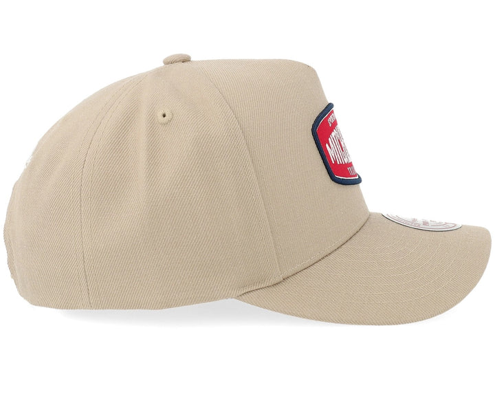 Branded Sporting Pro Pinch Snapback Mitchell &amp; Ness Khaki