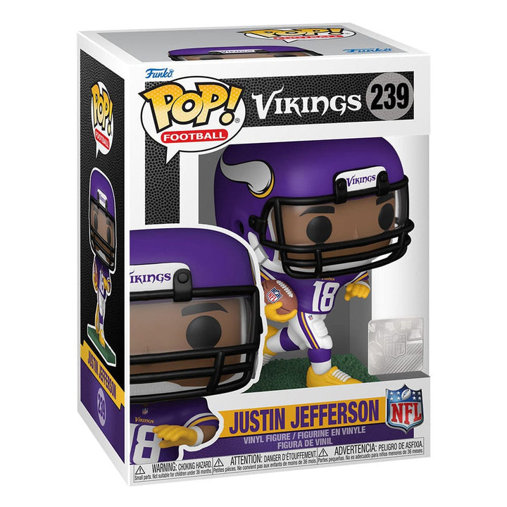 Funko - NFL POP! Football Vinyl Figure Vikings - Justin Jefferson 9 cm