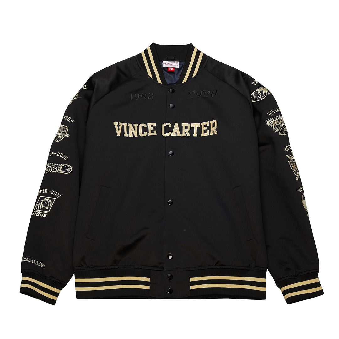 Mitchell &amp; Ness - Hall of Fame LW Satin Jacket - Vince Carter