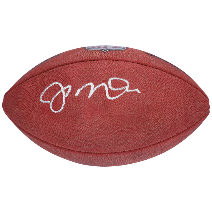 Joe Montana San Francisco 49ers Autographed Fanatics Authentic Duke Full Football