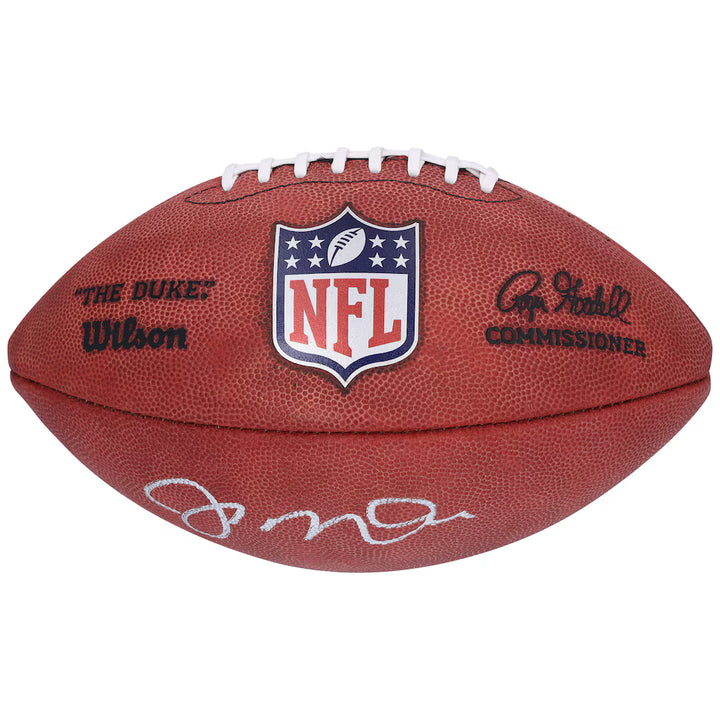 Joe Montana San Francisco 49ers Autographed Fanatics Authentic Duke Full Football