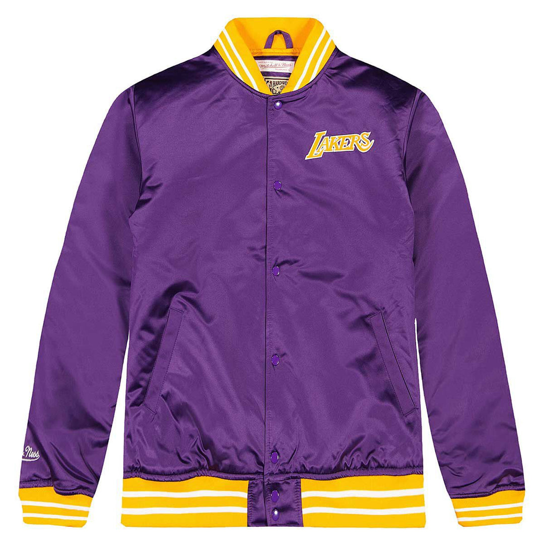 Mitchell &amp; Ness - NBA Heavyweight Satin Jacket - Los Angeles Lakers