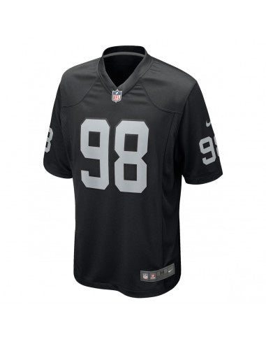Max Crosby Las Vegas Raiders NFL Game Jersey Home Nike