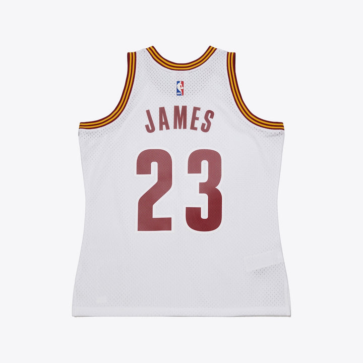 Lebron James Cleveland Cavaliers 2015-2016 NBA Swingman Jersey Mitchell &amp; Ness White