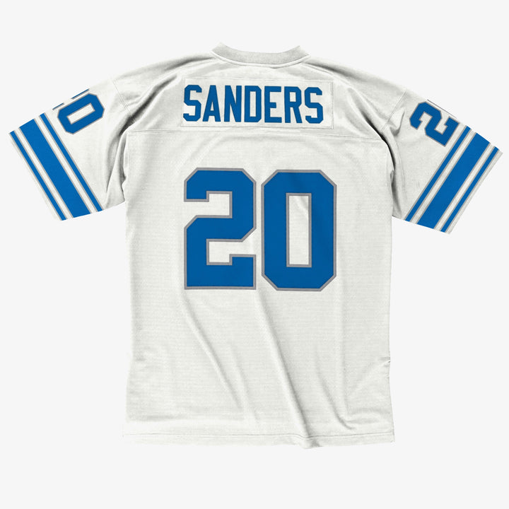 Barry Sanders Detroit Lions 1996 NFL Legacy Jersey Mitchell &amp; Ness White
