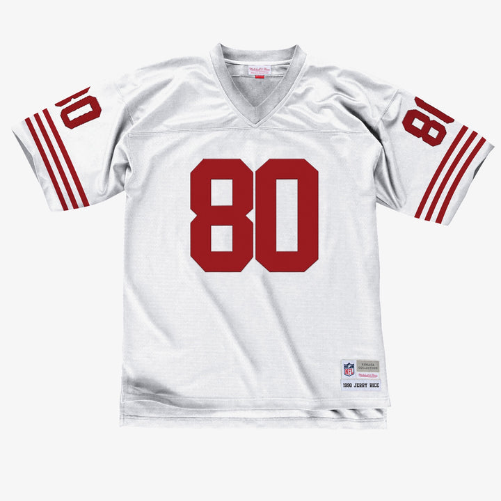 Jerry Rice San Francisco 49ers 1990 NFL Legacy Jersey Mitchell &amp; Ness White