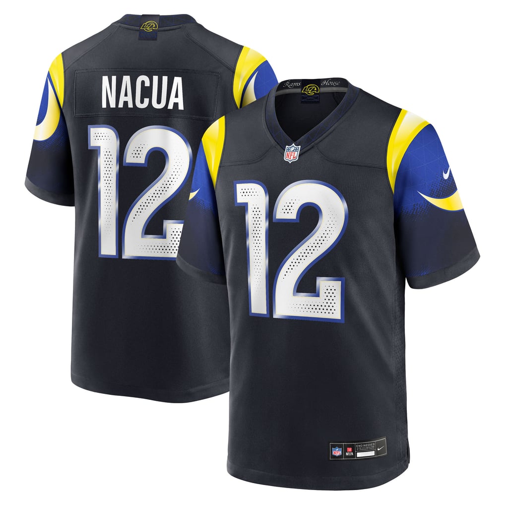 Puka Nacua Los Angeles Rams Rivalry NFL Game Jersey Nike