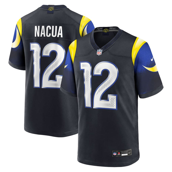 Puka Nacua Los Angeles Rams Rivalry NFL Game Jersey Nike